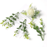 10PCS Artificial Greenery Leaves Set  DIY Floral Craft  Wedding Decor Accents 15