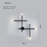 Nordic Cross Line LED Wall Lamp  Minimalist Modern Sconce Light For Living Room  Bedroom 10