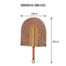 Nordic Seaweed Woven Wall Fan Decor  Handcrafted Boho Rattan Hanging For Home 5