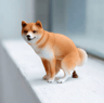 Funny Shiba Inu Figurine Set With Toilet Theme Desktop Decor And Collectible Display 0