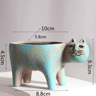 Cute Ceramic Cat Succulent Planter Vase For Indoor Plants And Home Decor 4