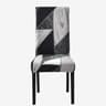 Stretch Fit Printed Dining Chair Cover 9