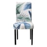 Stretch Fit Printed Dining Chair Cover 28