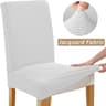 Stretch Jacquard Dining Chair Cover 22