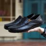 Mens Genuine Leather Slip On Loafers 7
