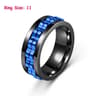 Metal Fidget Ring EDC Ratchet Spinner Stress Relief Accessory 10