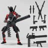 Titan 13 Robot Action Figure Set 3D Printed Poseable Collectible Toy 10