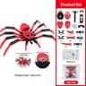 Articulated Robot Spider Toy With Suction Cup 3D Printed Collectible 12