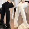 Womens Knee High Wool Blend Socks Soft Warm Winter Stockings 14