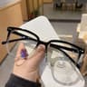 Blue Light Blocking Glasses Square Transparent Frame Eyewear 9