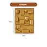 Wall Mounted Modular Storage Organizer Board With Adjustable Shelves And Hooks 6