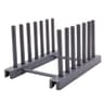 Compact Dish Drying Rack With Cutlery Holder Over Sink Dish Drainer Tray For Kitchen Countertops 6