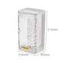 Transparent Tissue Box With Wall Mount Option 6