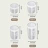 Airtight Food Storage Container With Date Tracker Freshness Jar 10