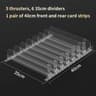 Automatic Shelf Pusher Display Rack Adjustable Product Organizer For Cosmetics Retail And Counterto 12