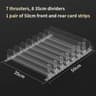 Automatic Shelf Pusher Display Rack Adjustable Product Organizer For Cosmetics Retail And Counterto 13