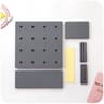 PunchFree Pegboard Wall Organizer Shelf MultiPurpose Storage Rack For Kitchen Bedroom And Living Ro 9