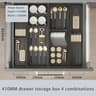 Adjustable Over Sink Dish Drying Rack With Utensil Holder  Under Cabinet Storage 14