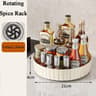 360 Rotating Spice Rack Organizer Turntable For Kitchen Cabinets Countertops  Pantry Storage 12