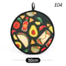 Insulated Tortilla Warmer Bag For Pancakes Flatbreads  Microwave Food Storage 6