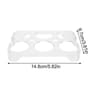 Stackable Refrigerator Egg Storage Container With 6 Or 8 Grid Organizer Tray 6