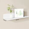 Aluminum Floating Wall Shelf No Drill Bathroom And Kitchen Storage Rack 9