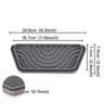 Silicone Water Dispenser Drain Tray Splash Guard Drip Mat For Countertops 9