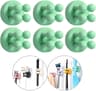 Self Adhesive Silicone Toothbrush Holder Wall Hook 21