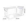 Clear Refrigerator Storage Bin With Handles 9