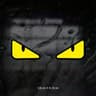 Reflective Devil Eye Car Sticker 10