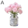 Mini Vase Car Air Vent Aromatherapy Diffuser Clip With Simulated Flowers 7