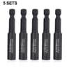 Magnetic Screwdriver Bit Holder Extension 14 Inch Hex Shank Quick Change Adapter 2 Pack 60mm 6
