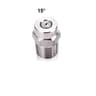 1 4 Inch High Pressure Washer Nozzle Set 0 15 25 40 Degree Stainless Steel Spray Tips Turbo Nozzle 7