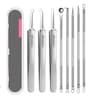 Precision Stainless Steel Facial Extraction And Blemish Removal Tool Kit 6