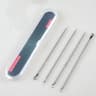 MultiPiece Stainless Steel Acne Extractor Set And Facial Pore Cleansing Blemish Kit 9