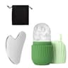 Stainless Steel Ice Face Roller And Gua Sha Skincare Set 12