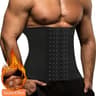 Premium Men Compression Shapewear Waist Trainer And Core Trimmer Belt 7