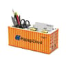 Miniature Realistic Shipping Container Model Office Desktop Pen Holder Storage Box 7
