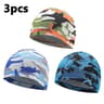 Cooling Ice Silk Skull Cap  Helmet Liner 1 Or 3 Pack  UV Protection QuickDry Beanie For Cycling Run 6