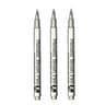 Metallic Brush Marker Pens Set In Gold And Silver 1 2 3 Or 4 Pcs 9