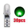 T5 LED Dashboard  Instrument Panel Light Bulbs 10 20 Or 30 Pack  12V White 3014 SMD 6