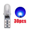 T5 LED Dashboard  Instrument Panel Light Bulbs 10 20 Or 30 Pack  12V White 3014 SMD 24