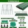AFrame Garden Vegetable Climbing Trellis Kit For Cucumbers Tomatoes And Vines 6