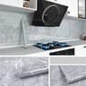 Oil Proof Marble Wall Sticker Roll  Self Adhesive Waterproof Countertop  Cabinet Renovation Film 18