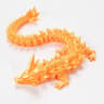 3D Printed Snake Movable Joint Simulation Figurine Creative Desktop Ornament New Year Gift And Fidg 23