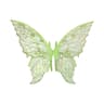Sparkling Organza Fairy Wings Iridescent Butterfly Costume Props Dress Up Accessory For Parties 10
