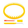 Circular Craft Loom Weaver Device For Weaving Scarf Sweater Hat Shawl 9