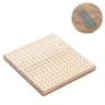 Square Wooden Crochet Blocking Board Set With Stainless Steel Pins For Knitting And Granny Squares 7