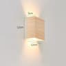 Creative Wood LED Up And Down Wall Lamp For Artistic Entrances Stairs And Balconies 6
