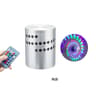 RGB Spiral Hole LED Wall Light With Remote Control For Party Bar KTV And Home Decoration 11